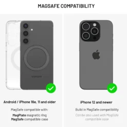 Fixed MagMate MagSafe sugkoppshållare med magnetfäste Svart
