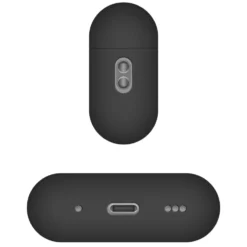 Fixed Silky Silikonfodral för Apple AirPods Pro 3 Svart