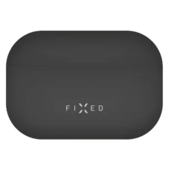Fixed Silky Silikonfodral för Apple AirPods Pro 3 Svart