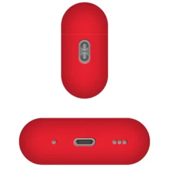 Fixed Silky Silikonfodral för Apple AirPods Pro 3 Röd