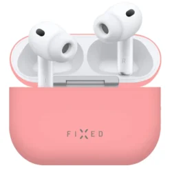 Fixed Silky Silikonfodral för Apple AirPods Pro 3 Rosa