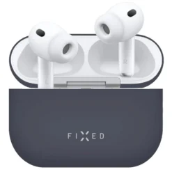 Fixed Silky Silikonfodral för Apple AirPods Pro 3 Blå