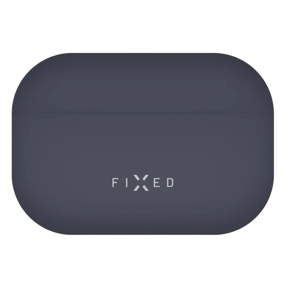 Fixed Silky Silikonfodral för Apple AirPods Pro 3 Blå