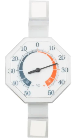 Fönstertermometer i plast
