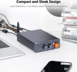 Fosi Audio BT20A Pro stereoförstärkare 2x100 W med Bluetooth