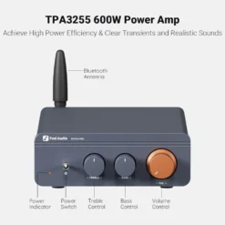 Fosi Audio BT20A Pro stereoförstärkare 2x100 W med Bluetooth