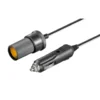 Förlängningskabel för 12 V-uttag 21 mm 1,8 m