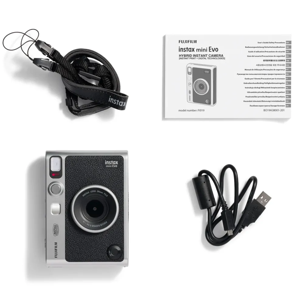 Fujifilm Instax Mini Evo Svart