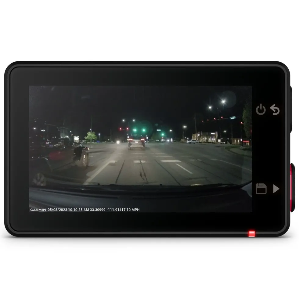 Garmin Dash Cam X310 4K-bilkamera med pekskärm