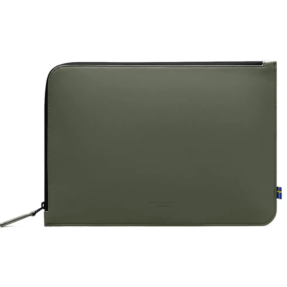 Gaston Luga Däsh Laptop Sleeve 13”/14" datorfodral Olive