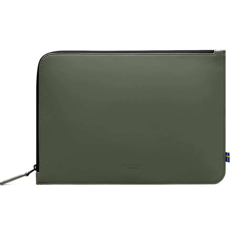 Gaston Luga Däsh Laptop Sleeve 13”/14" datorfodral Olive