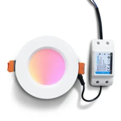 Gledopto Downlight RGB+CCT med Zigbee 9 W