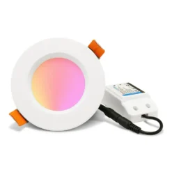 Gledopto Downlight RGB+CCT med Zigbee 9 W