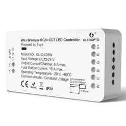 Gledopto RGB+CCT Wifi-controller för LED-list