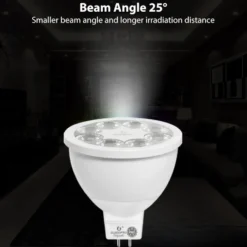 Gledopto Smart MR16 12 V LED-lampa RGB+CCT 250 lm