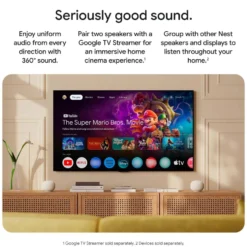 Google Home Speaker smart högtalare med Gemini Hazel