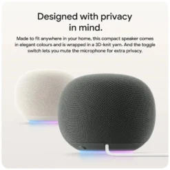 Google Home Speaker smart högtalare med Gemini Porcelain