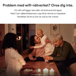 Google Nest Cam (battery) Trådlös övervakningskamera