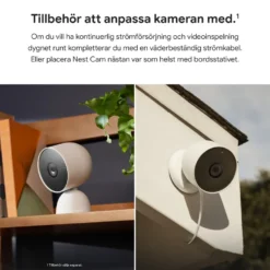 Google Nest Cam (battery) Trådlös övervakningskamera