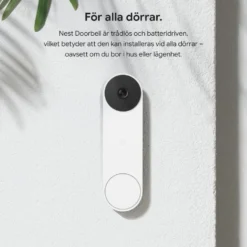 Google Nest Doorbell (batteri) Dörrklocka med kamera