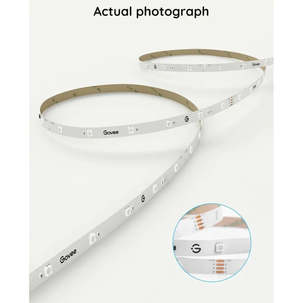 Govee RGB Smart LED-list med Wi-fi och Bluetooth 5 m