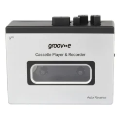 Groov-e Bärbar kassettbandspelare med Bluetooth