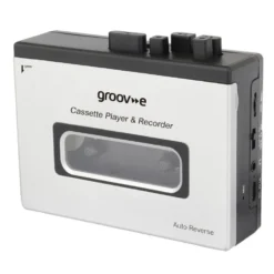 Groov-e Bärbar kassettbandspelare med Bluetooth