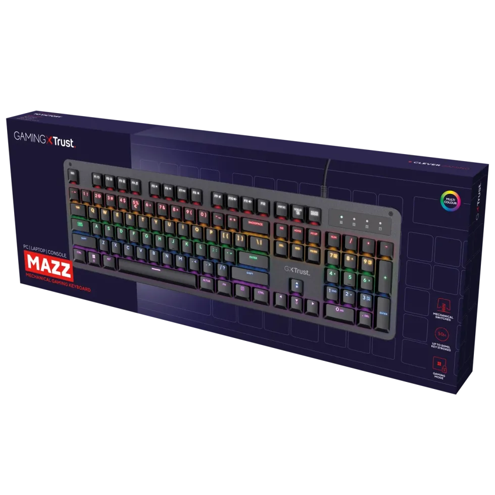 GXTrust GXT 863 Mekaniskt Tangentbord