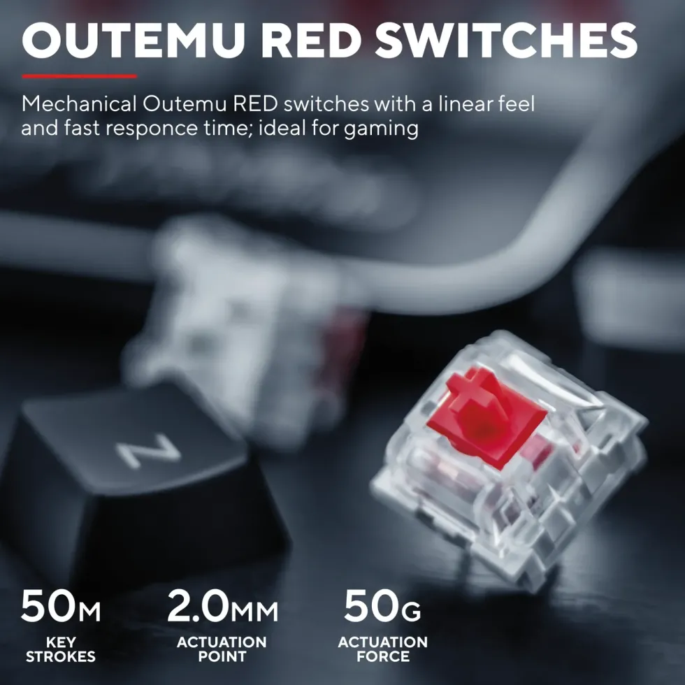 GXTrust GXT 863 Mekaniskt Tangentbord