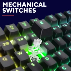 GXTrust GXT 871 Zora Mekaniskt Gamingtangentbord