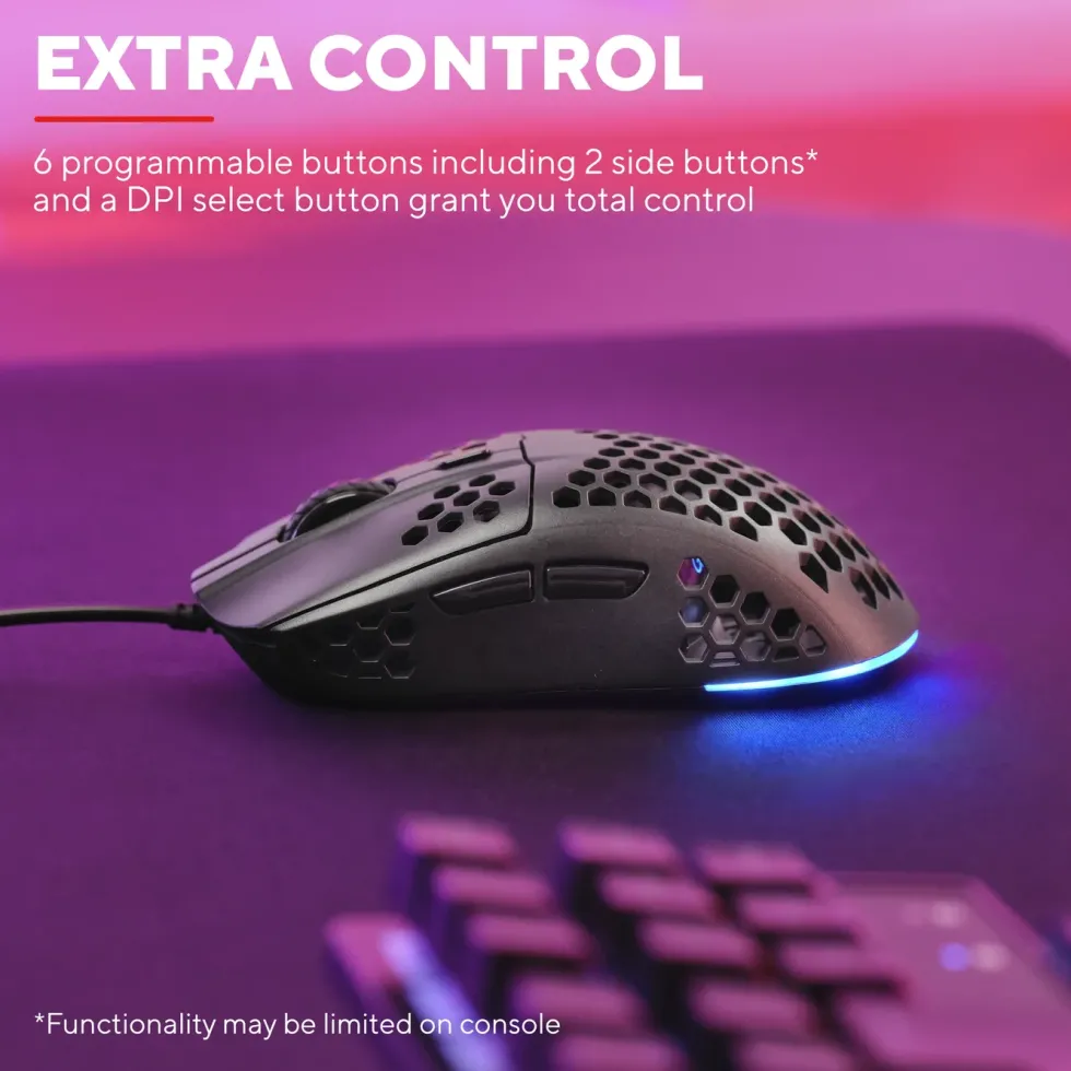 GXTrust Helox GXT928 Lightweight Svart