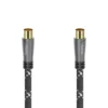 Hama Antennkabel med quad-skärmning 120 dB 3 m