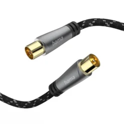 Hama Antennkabel med quad-skärmning 120 dB 3 m
