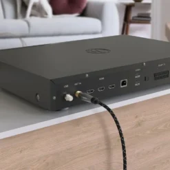 Hama Antennkabel med quad-skärmning 120 dB 3 m