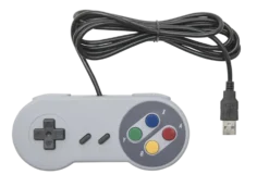 Handkontroll med USB-anslutning SNES
