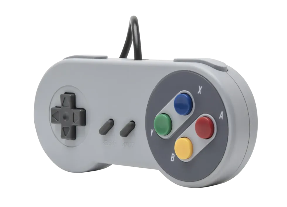 Handkontroll med USB-anslutning SNES