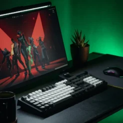 Hator Skyfall 100 Pro trådlöst gamingtangentbord Grå