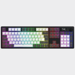 Hator Skyfall 100 Pro trådlöst gamingtangentbord Grå