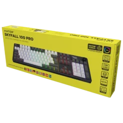 Hator Skyfall 100 Pro trådlöst gamingtangentbord Grå
