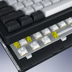 Hator Skyfall 100 Pro trådlöst gamingtangentbord Grå