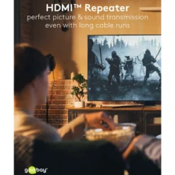 HDMI-repeater 4K @ 60 Hz