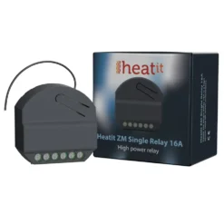 Heatit ZM Infälld Z-Wave-fjärrströmbrytare Single 16 A