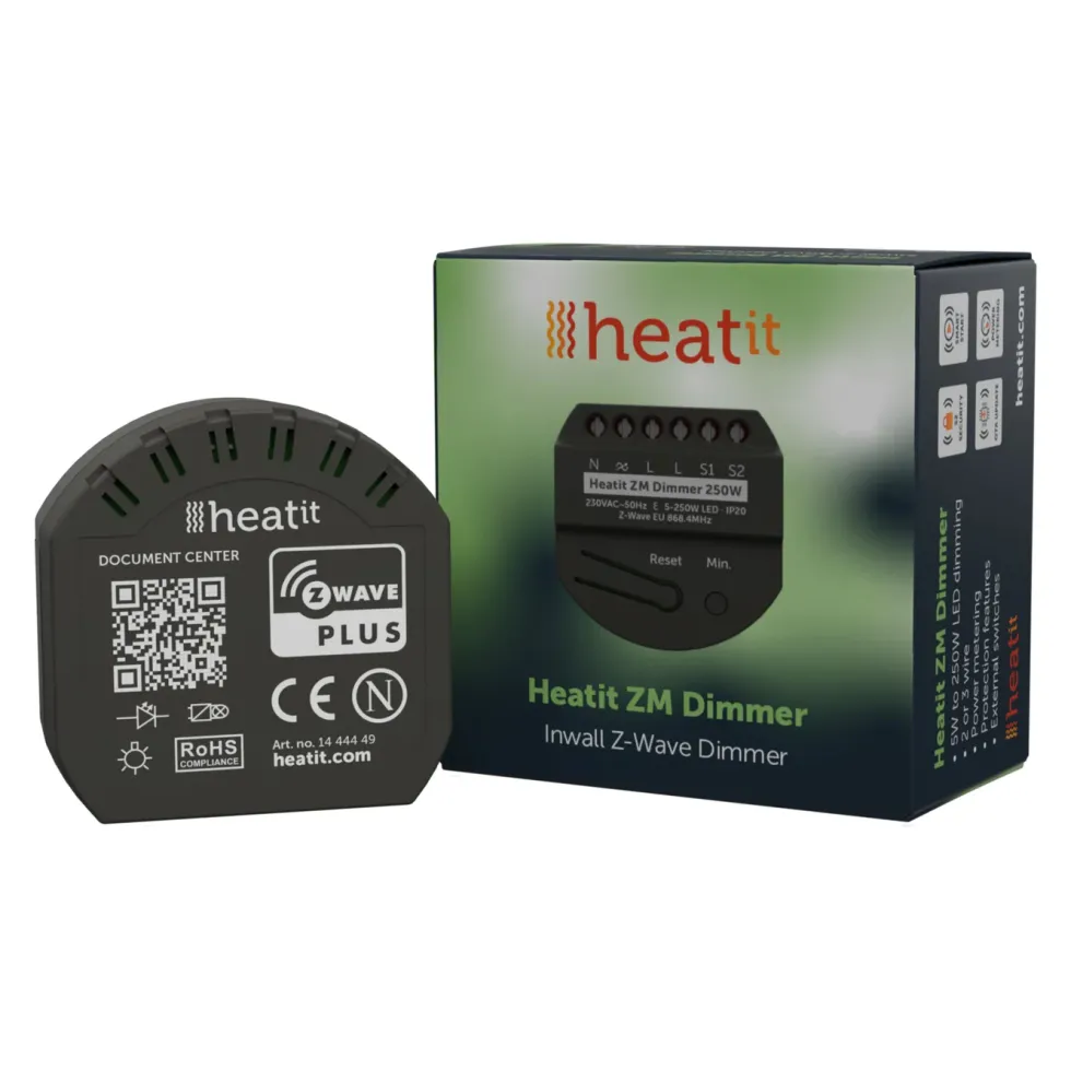 Heatit ZM Z-wave Dimmer 250 W