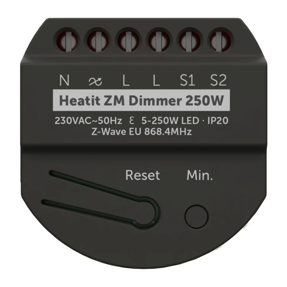 Heatit ZM Z-wave Dimmer 250 W