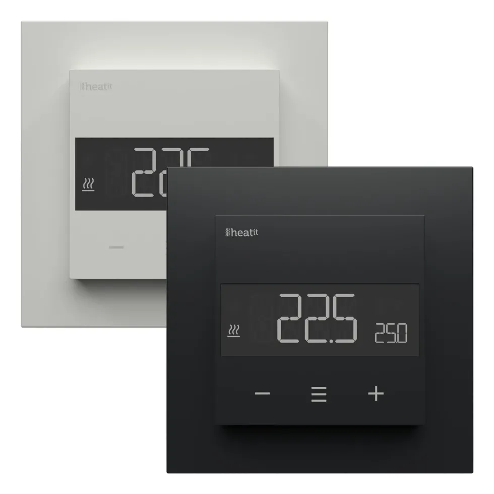 Heatit Z-TRM6 Termostat med Z-wave White