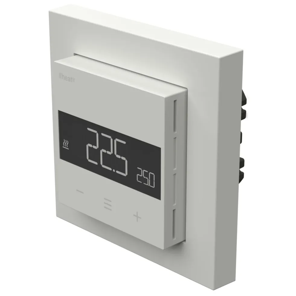 Heatit Z-TRM6 Termostat med Z-wave White