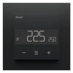 Heatit Z-TRM6 Termostat med Z-wave Black