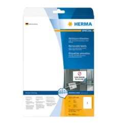 Herma Självhäftande skrivarpapper A4 25-pack Temporär