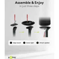 Högtalarställ för Sonos Era 100 2-pack Svart