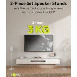 Högtalarställ för Sonos Era 100 2-pack Vit